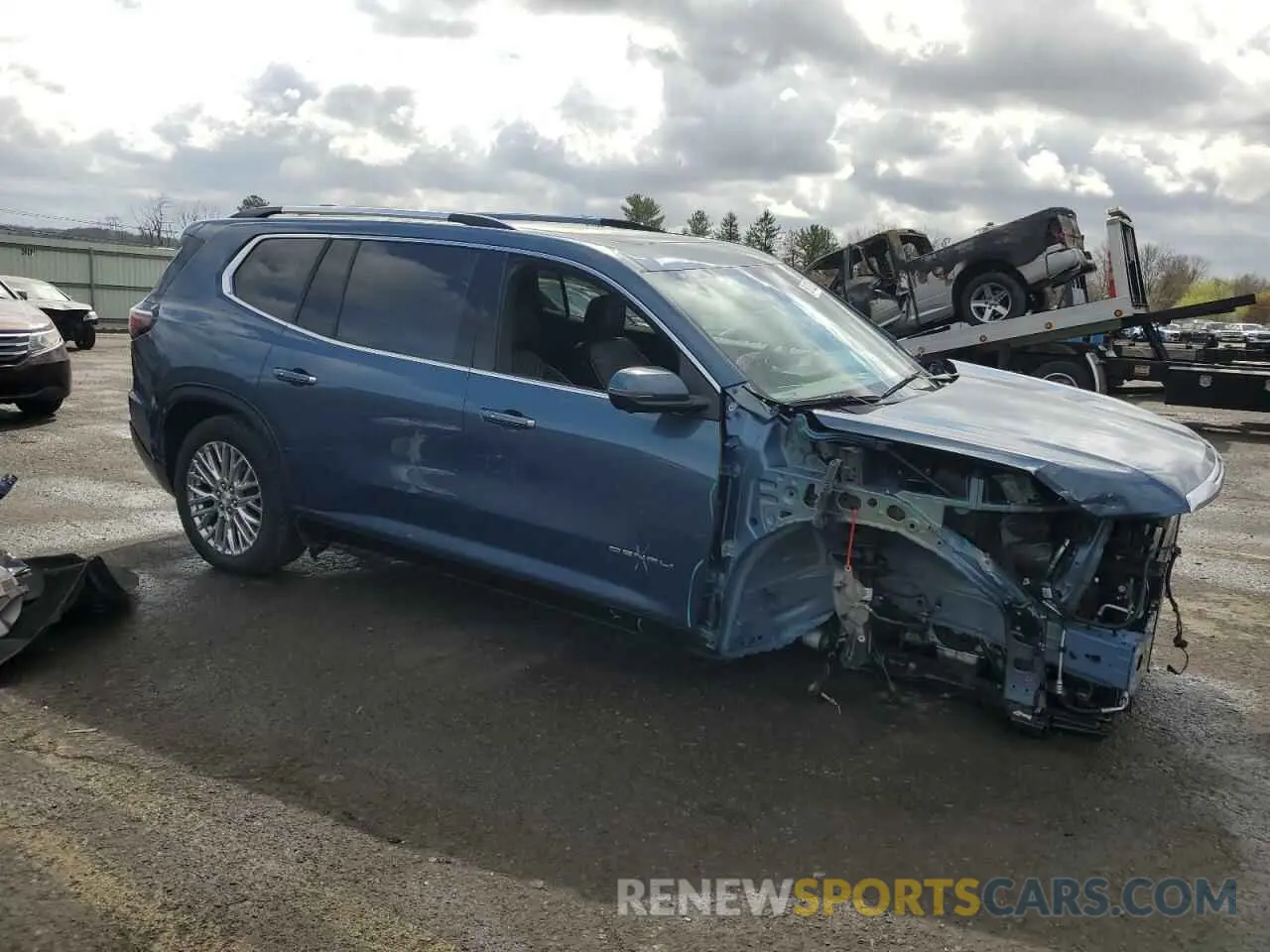 4 Фотография поврежденного автомобиля 1GKENRKS3RJ170763 GMC ACADIA DEN 2024