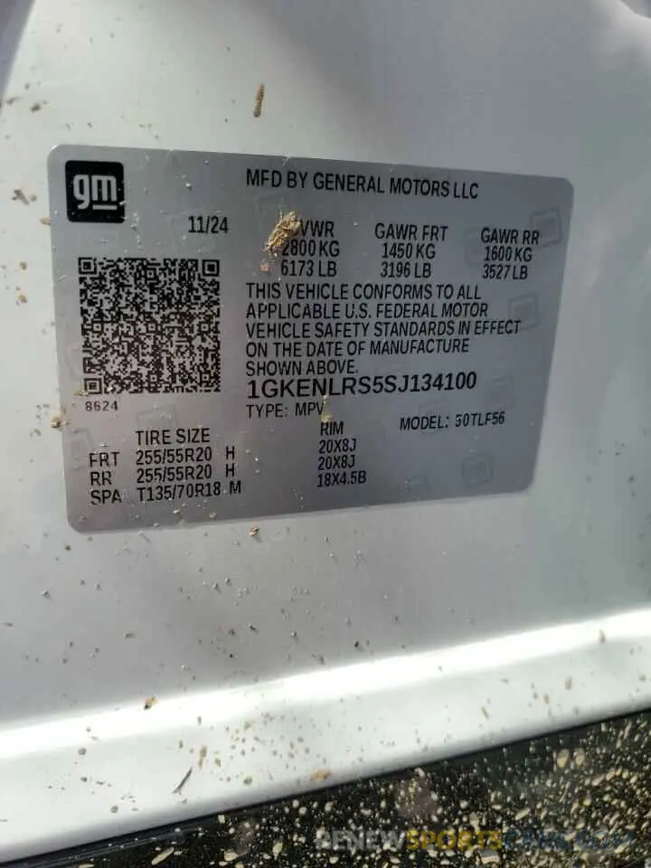13 Photograph of a damaged car 1GKENLRS5SJ134100 GMC ACADIA DEN 2025
