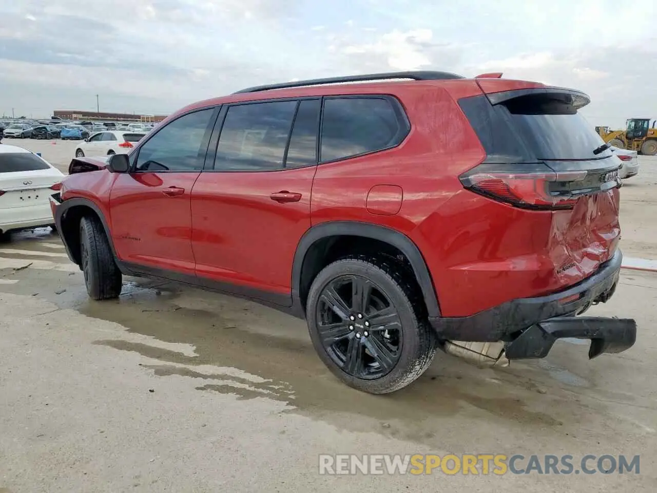2 Фотография поврежденного автомобиля 1GKENKRS1SJ135299 GMC ACADIA ELE 2025