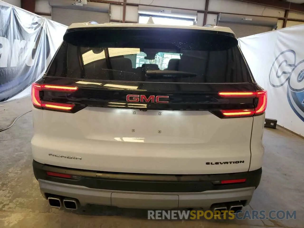 6 Photograph of a damaged car 1GKENKRSXSJ146897 GMC ACADIA ELE 2025