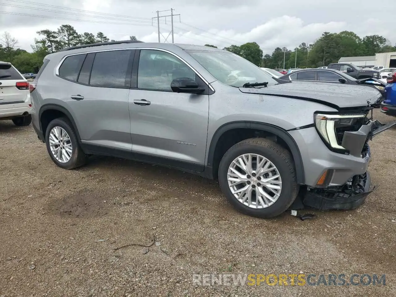 4 Фотография поврежденного автомобиля 1GKENKRSXSJ170911 GMC ACADIA ELE 2025