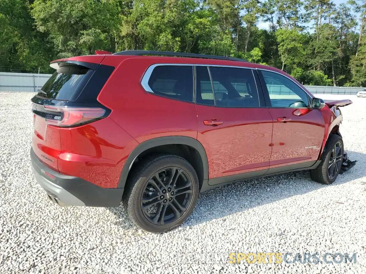 3 Photograph of a damaged car 1GKENKKS0RJ197684 GMC ACADIA UPL 2024