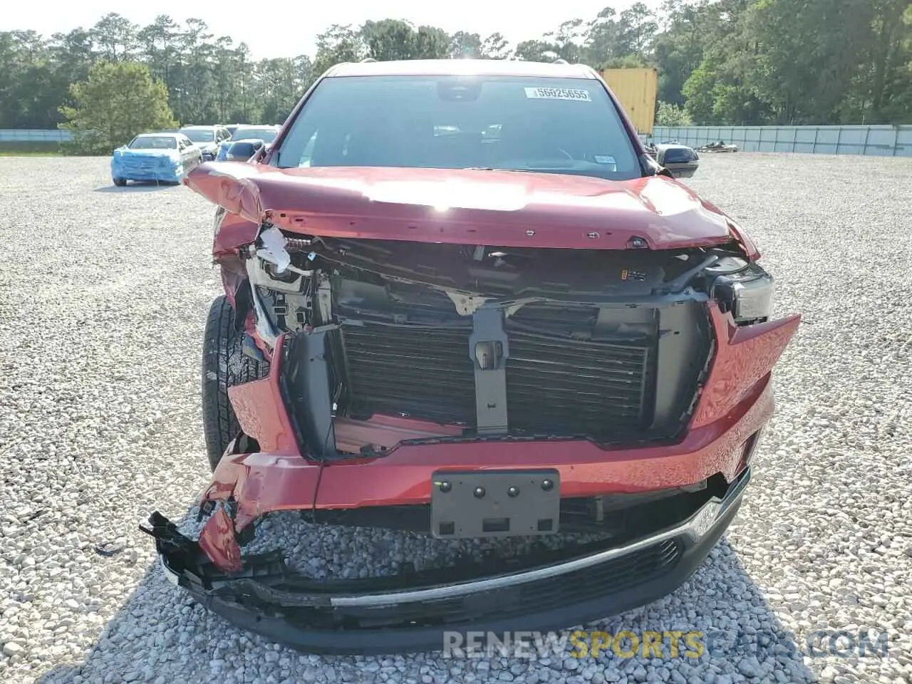5 Photograph of a damaged car 1GKENKKS0RJ197684 GMC ACADIA UPL 2024