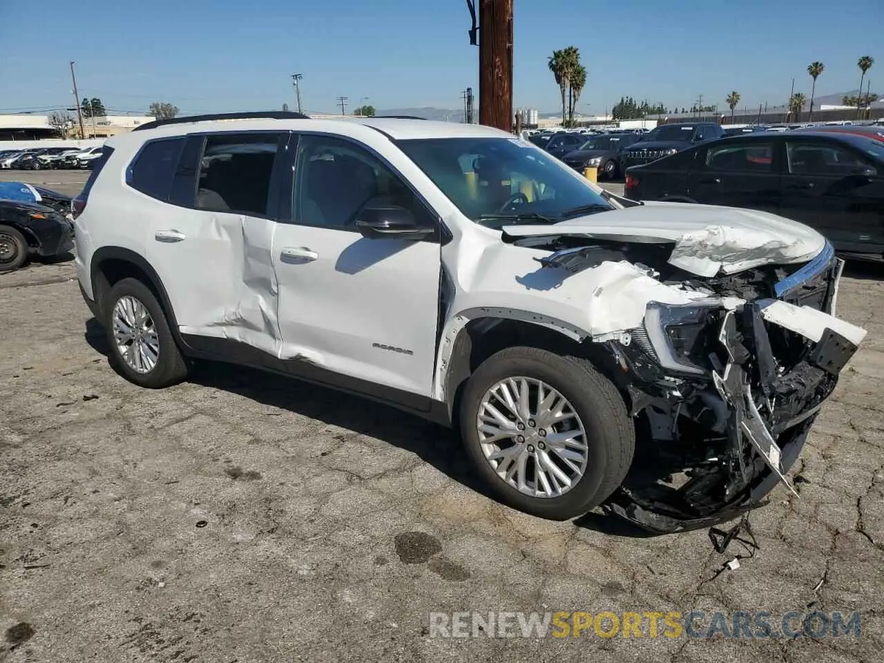 4 Photograph of a damaged car 1GKENKKS1RJ196656 GMC ACADIA UPL 2024