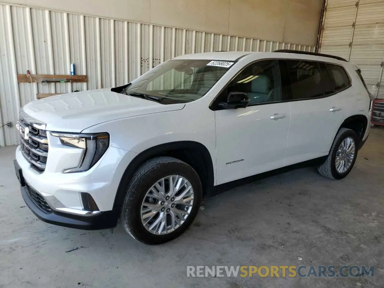 1 Photograph of a damaged car 1GKENKKS1RJ240588 GMC ACADIA UPL 2024
