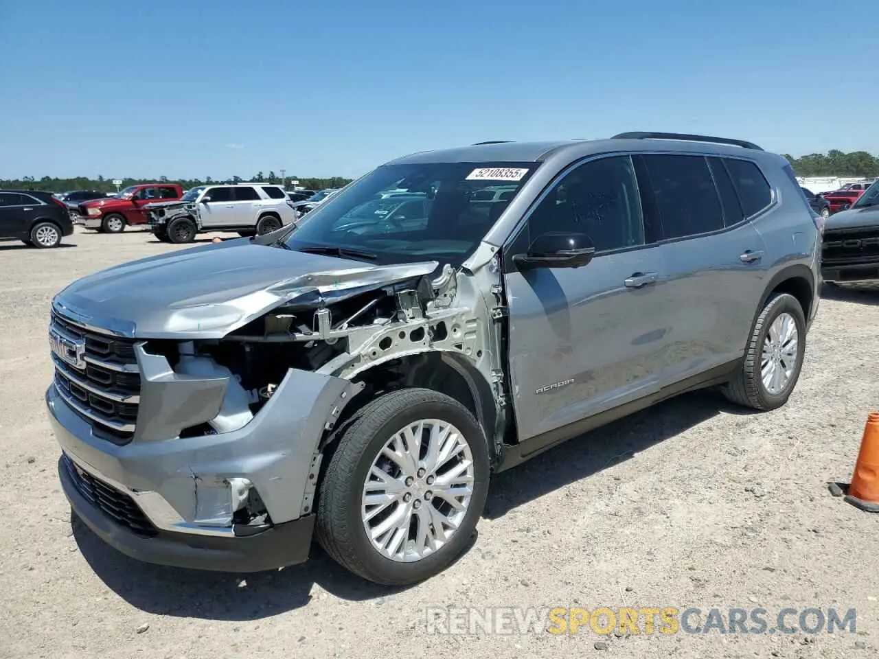 1 Photograph of a damaged car 1GKENKKS5RJ183487 GMC ACADIA UPL 2024