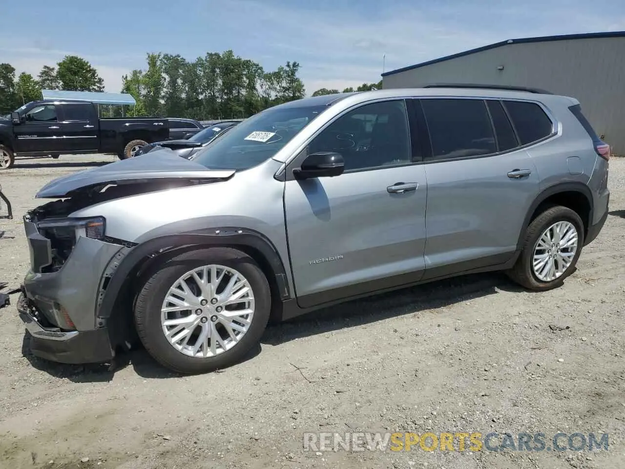 1 Photograph of a damaged car 1GKENNKS2RJ212767 GMC ACADIA UPL 2024