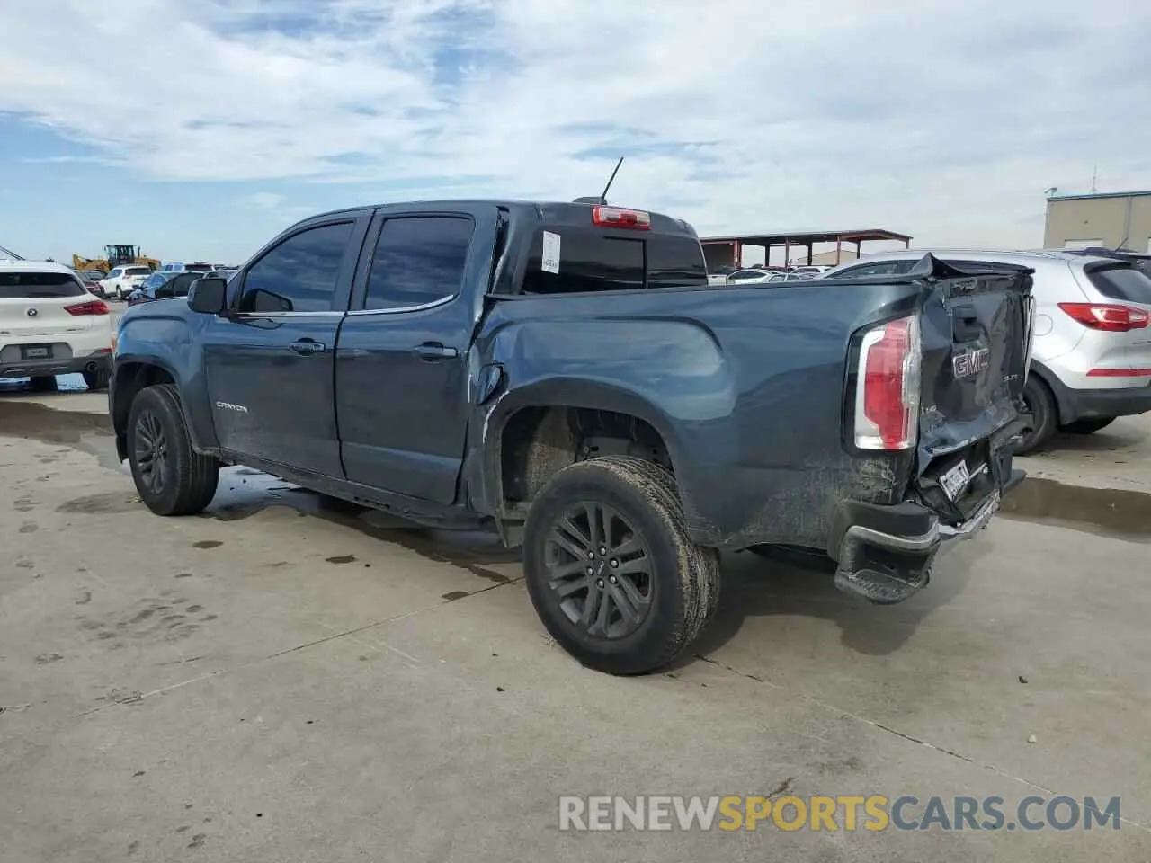 2 Фотография поврежденного автомобиля 1GTG5CEN5K1331384 GMC CANYON 2019