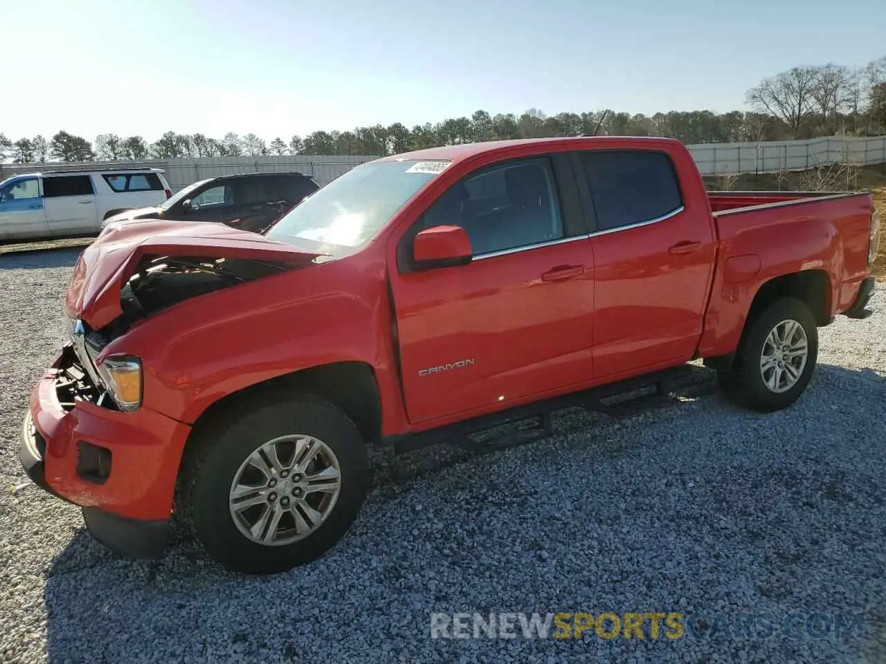 1 Photograph of a damaged car 1GTG5CEN8K1232722 GMC CANYON 2019