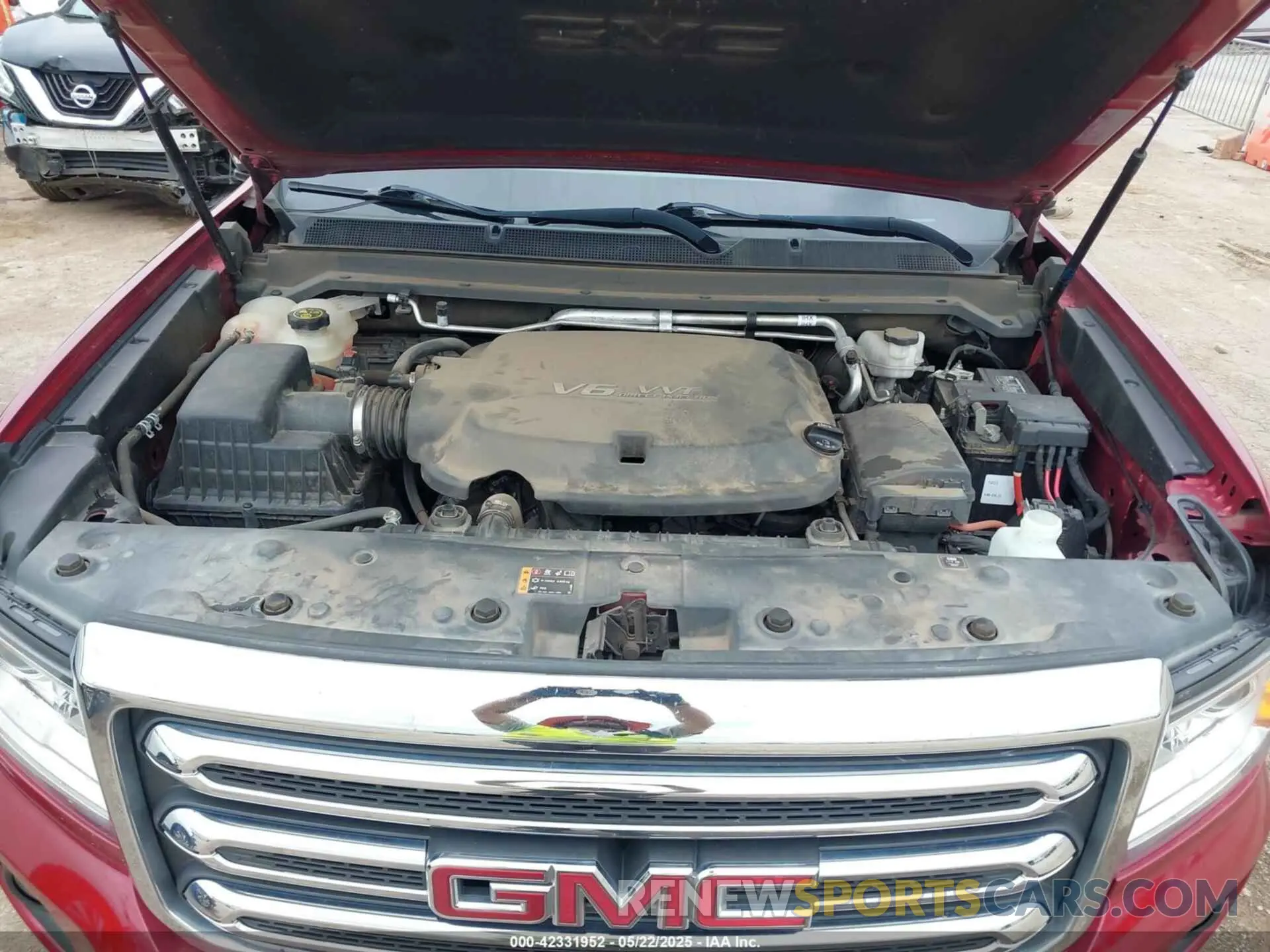 10 Photograph of a damaged car 1GTG5DEN2K1262921 GMC CANYON 2019