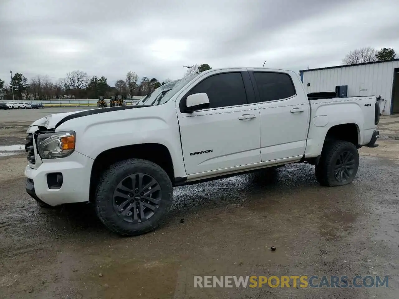 1 Photograph of a damaged car 1GTG6CEN0K1348235 GMC CANYON 2019
