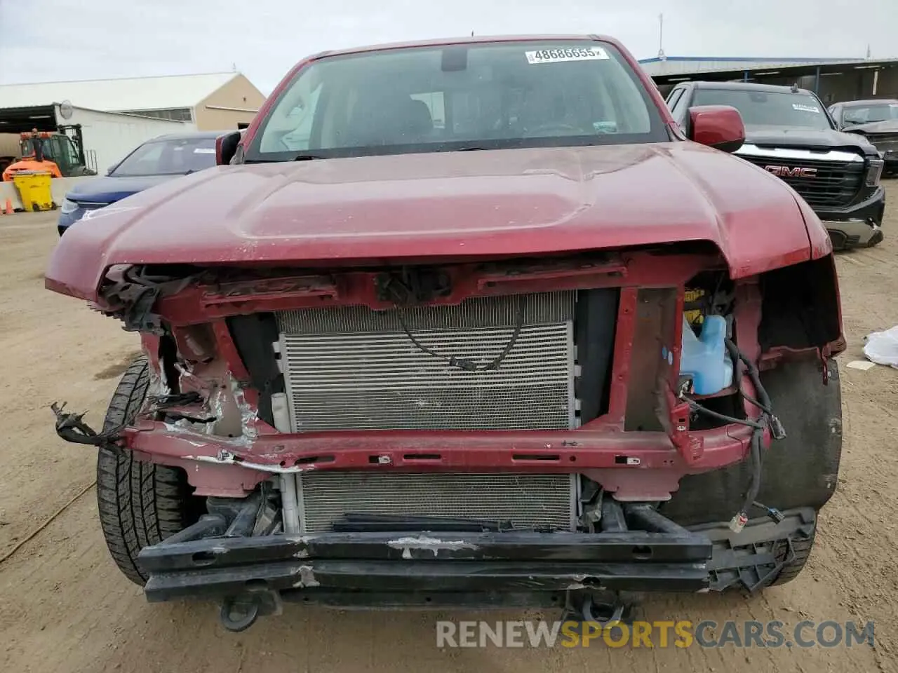 5 Photograph of a damaged car 1GTG6CEN7K1291886 GMC CANYON 2019