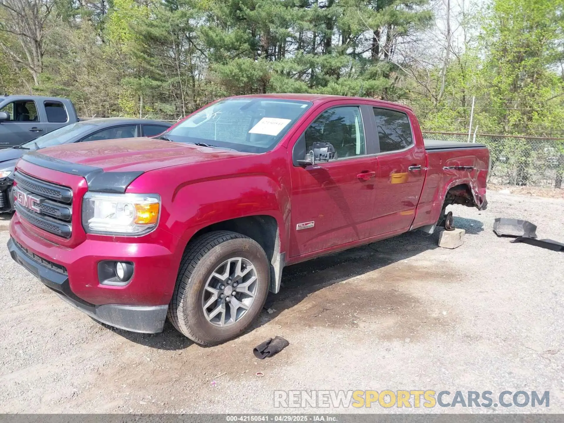 2 Фотография поврежденного автомобиля 1GTG6FEN1K1290802 GMC CANYON 2019