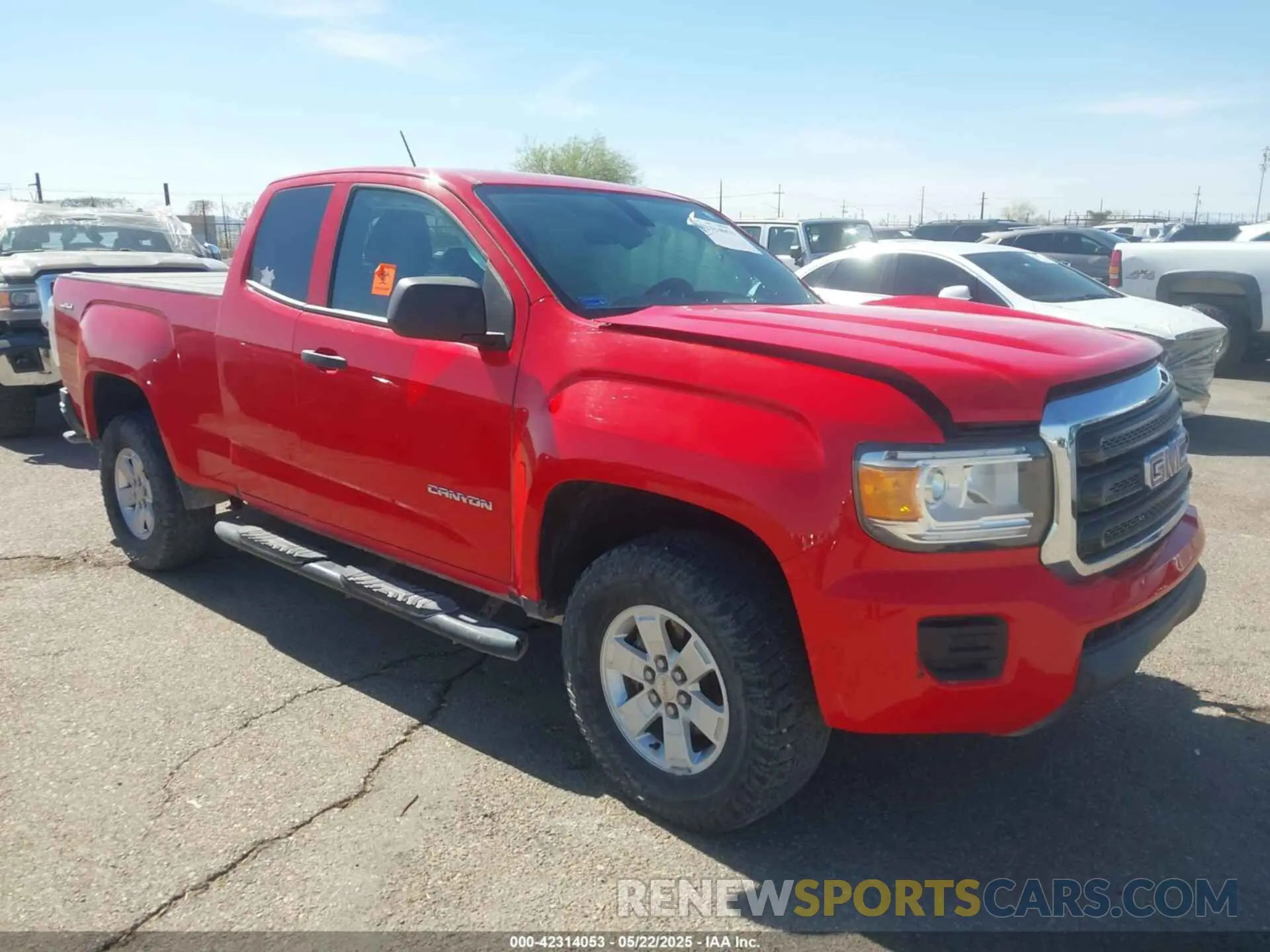 1 Photograph of a damaged car 1GTH6BEN7K1204583 GMC CANYON 2019