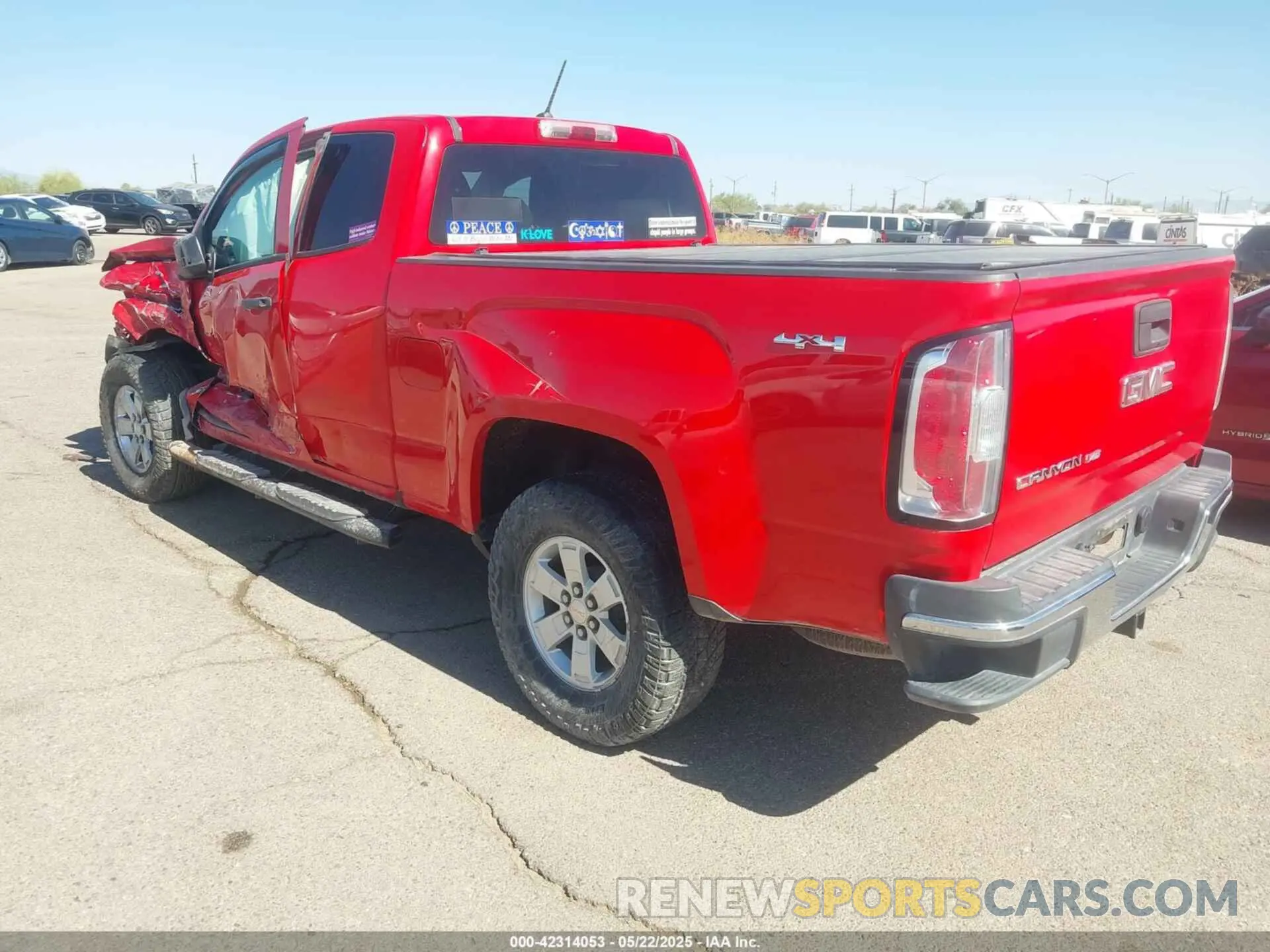 3 Photograph of a damaged car 1GTH6BEN7K1204583 GMC CANYON 2019