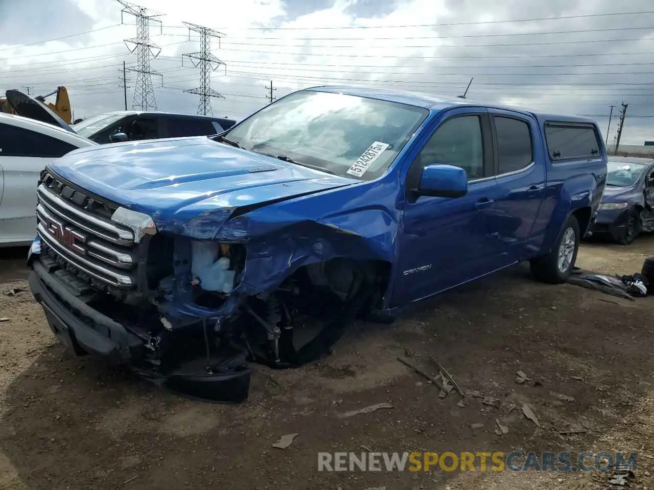 1 Фотография поврежденного автомобиля 1GTP6CE12K1174133 GMC CANYON 2019