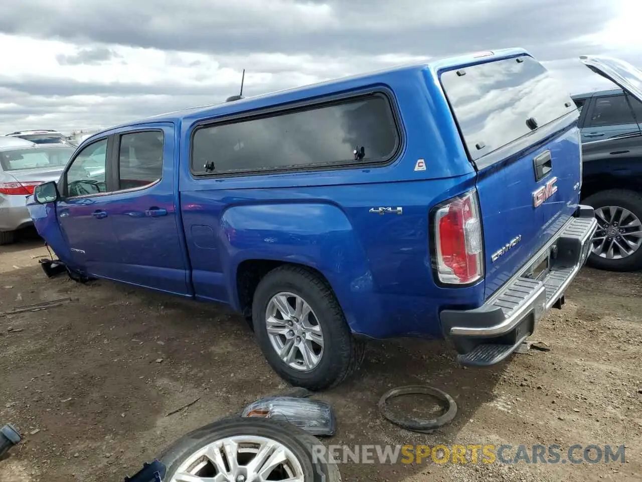 2 Фотография поврежденного автомобиля 1GTP6CE12K1174133 GMC CANYON 2019