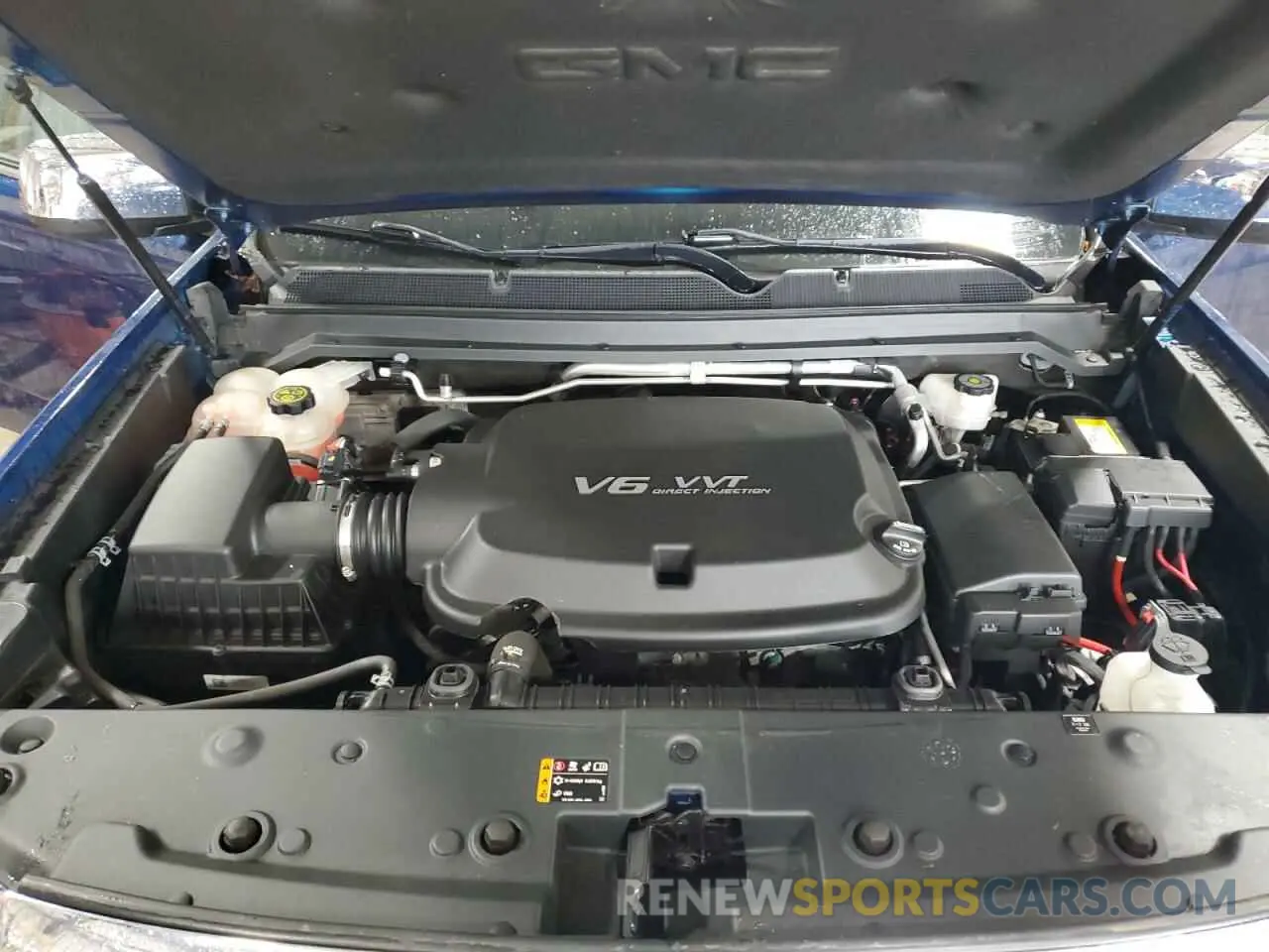 11 Фотография поврежденного автомобиля 1GTG6DEN2L1164633 GMC CANYON 2020