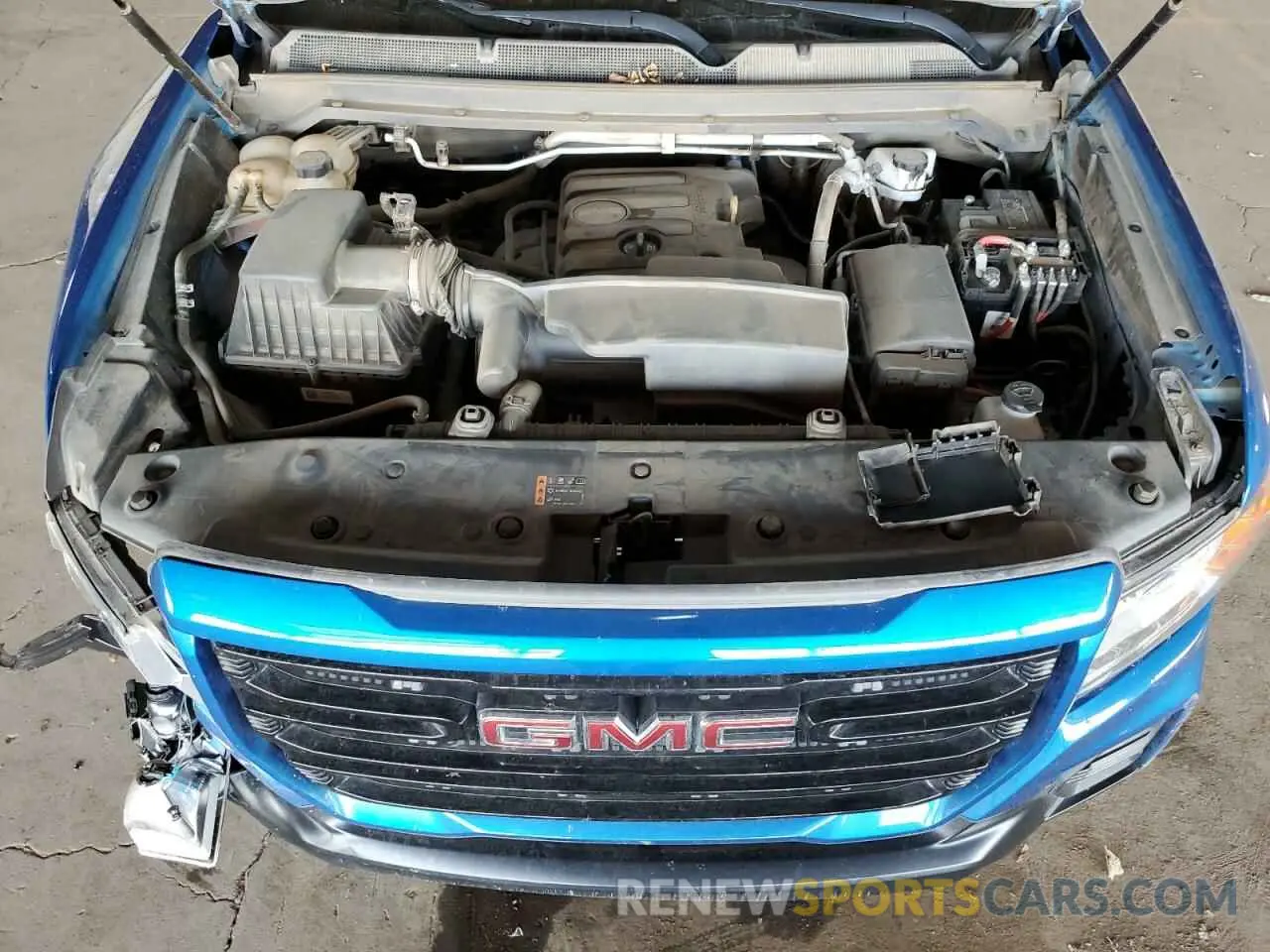 11 Фотография поврежденного автомобиля 1GTG5BEA0M1135427 GMC CANYON 2021