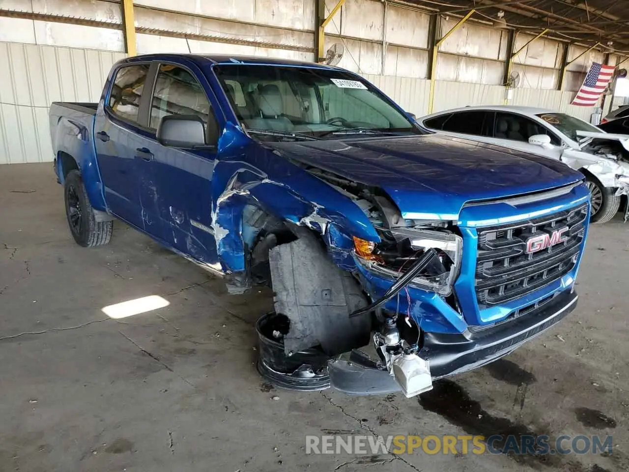 4 Фотография поврежденного автомобиля 1GTG5BEA0M1135427 GMC CANYON 2021