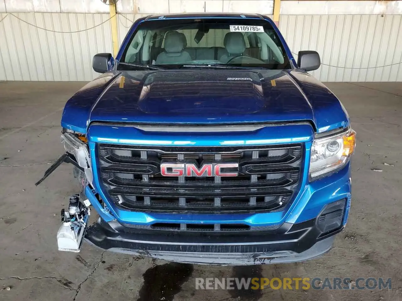5 Фотография поврежденного автомобиля 1GTG5BEA0M1135427 GMC CANYON 2021