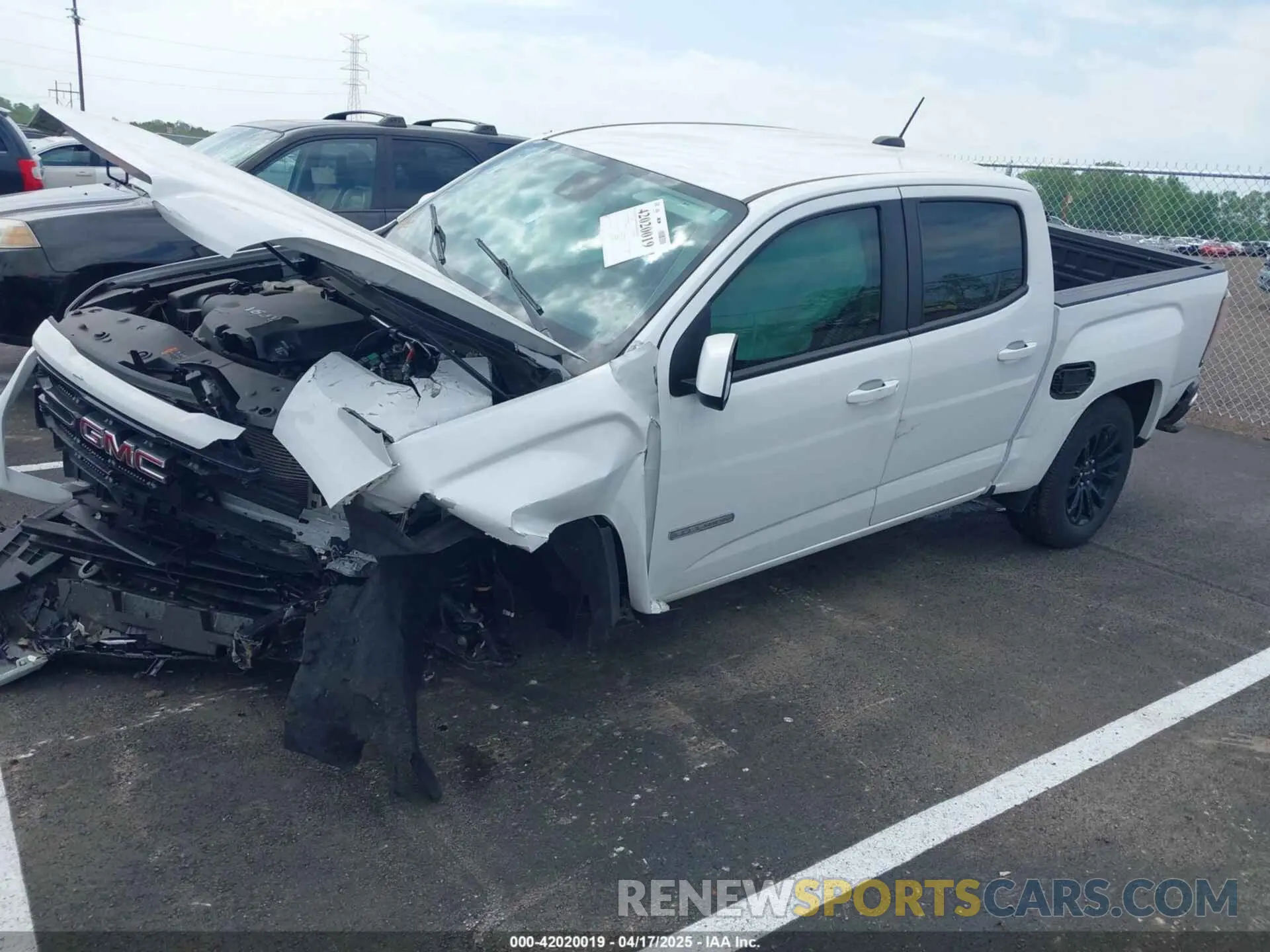 2 Photograph of a damaged car 1GTG5CEN0M1272652 GMC CANYON 2021