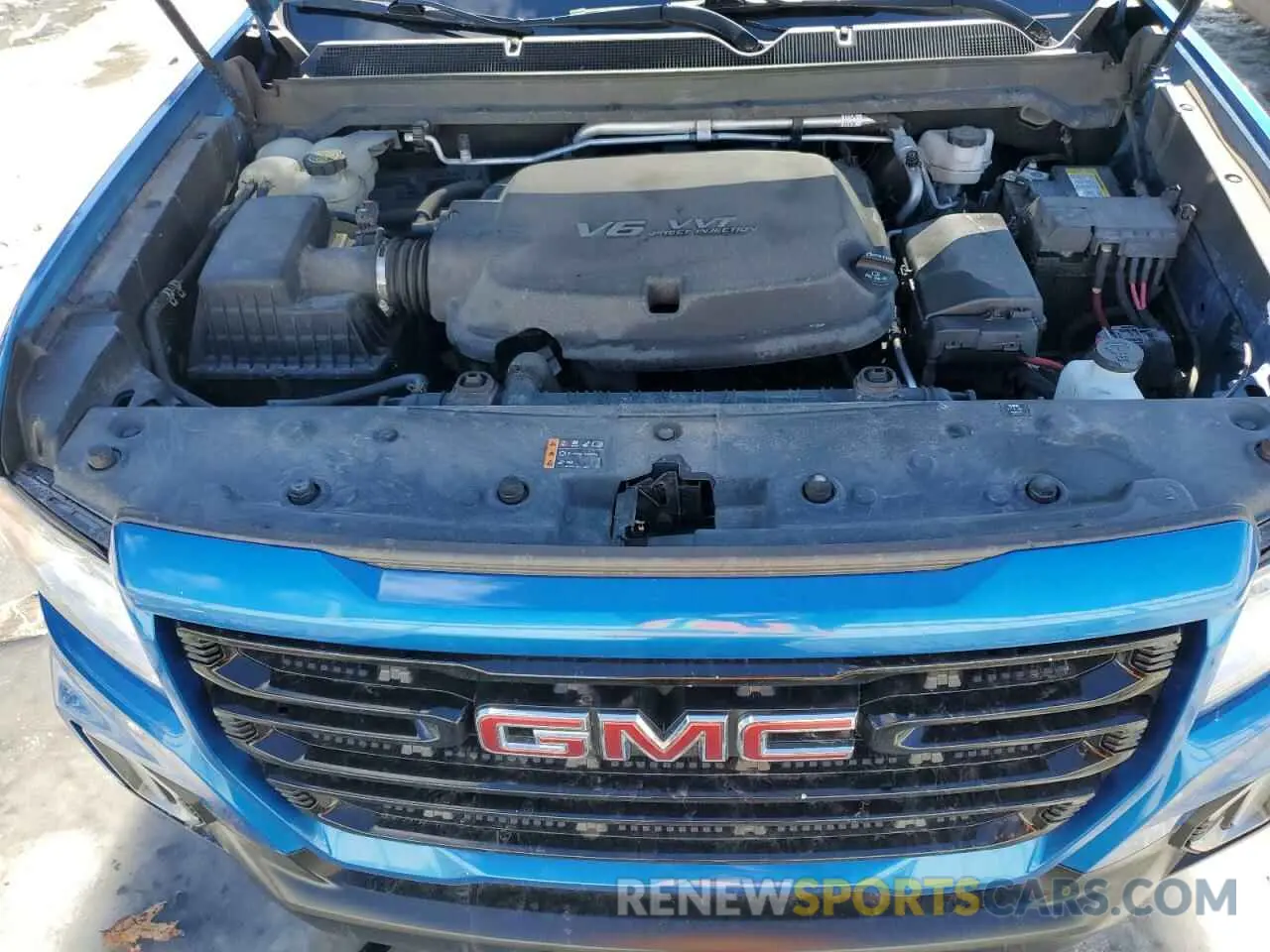 11 Фотография поврежденного автомобиля 1GTG6CEN2M1140540 GMC CANYON 2021