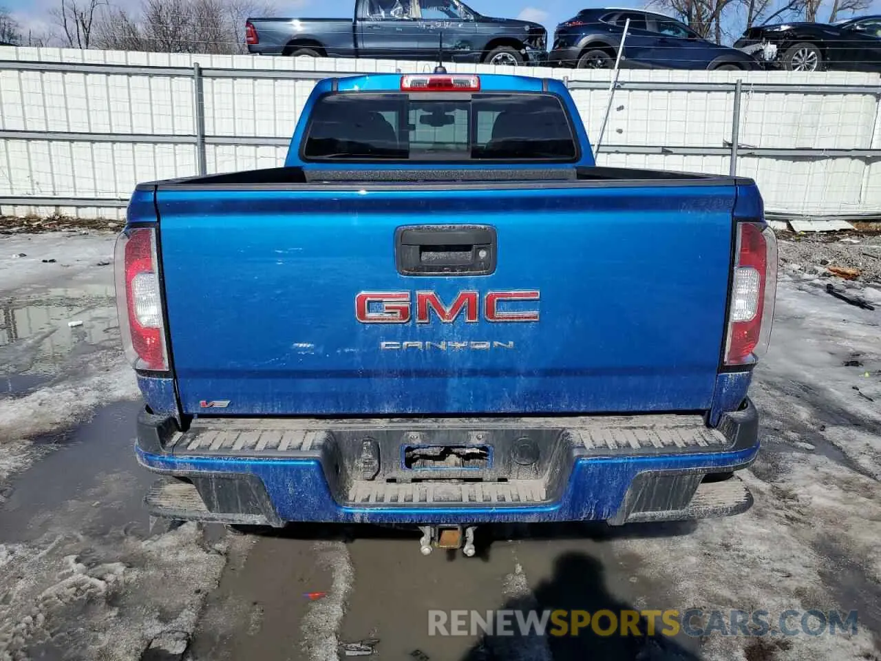 6 Фотография поврежденного автомобиля 1GTG6CEN2M1140540 GMC CANYON 2021