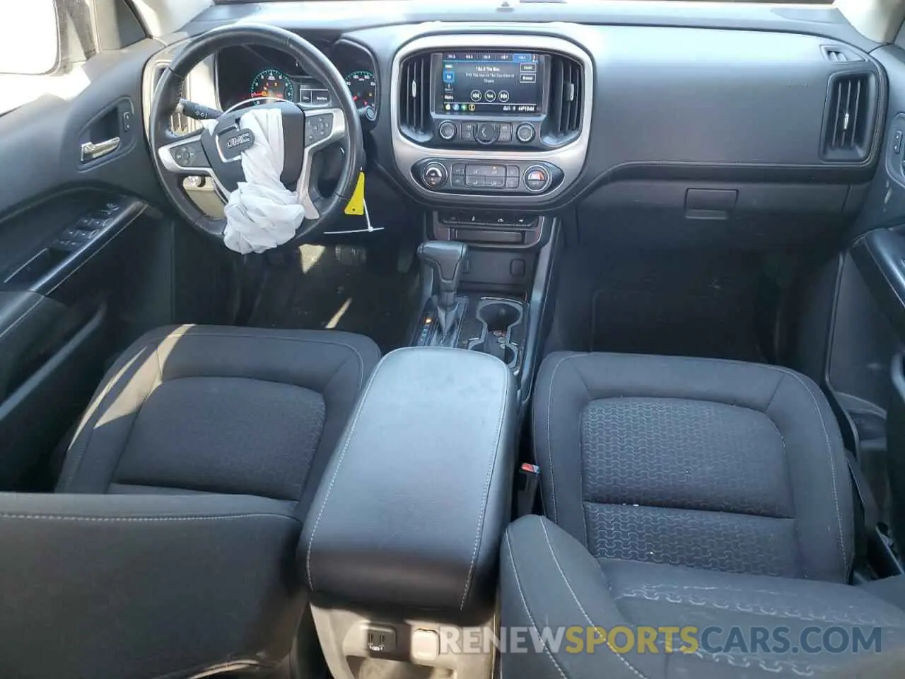 8 Фотография поврежденного автомобиля 1GTG6CEN2M1140540 GMC CANYON 2021