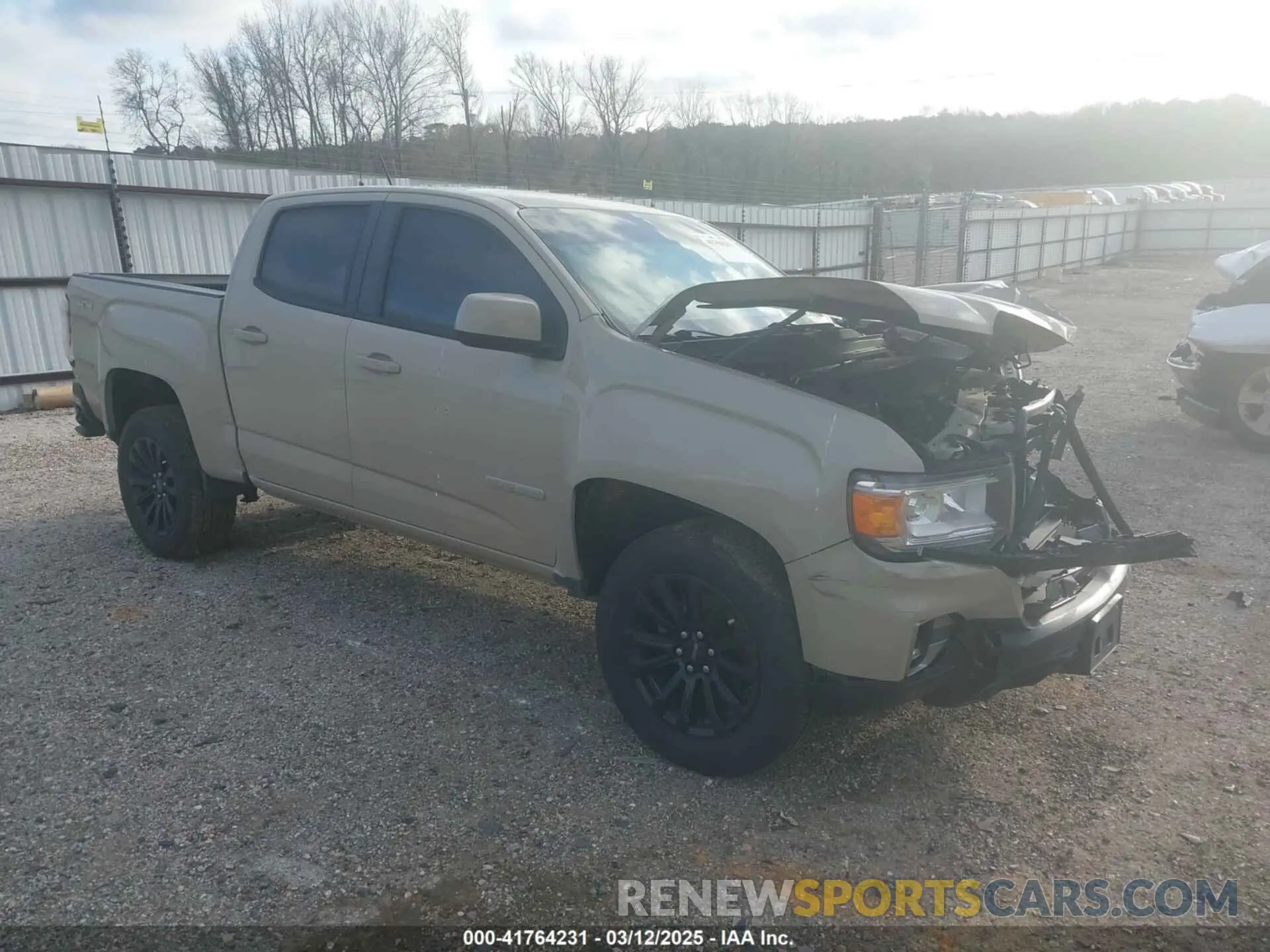 1 Фотография поврежденного автомобиля 1GTG6CEN4M1279682 GMC CANYON 2021