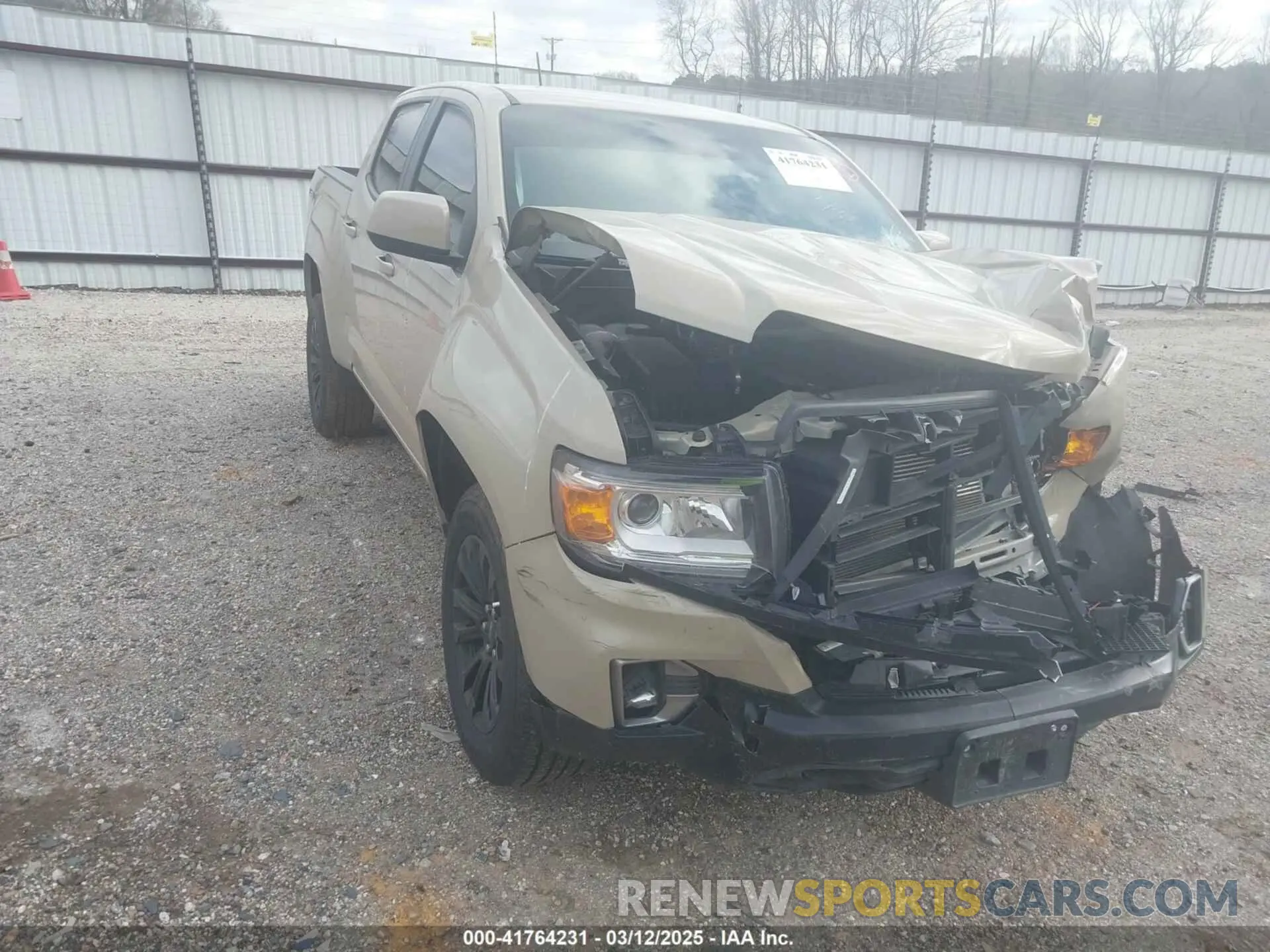 21 Фотография поврежденного автомобиля 1GTG6CEN4M1279682 GMC CANYON 2021