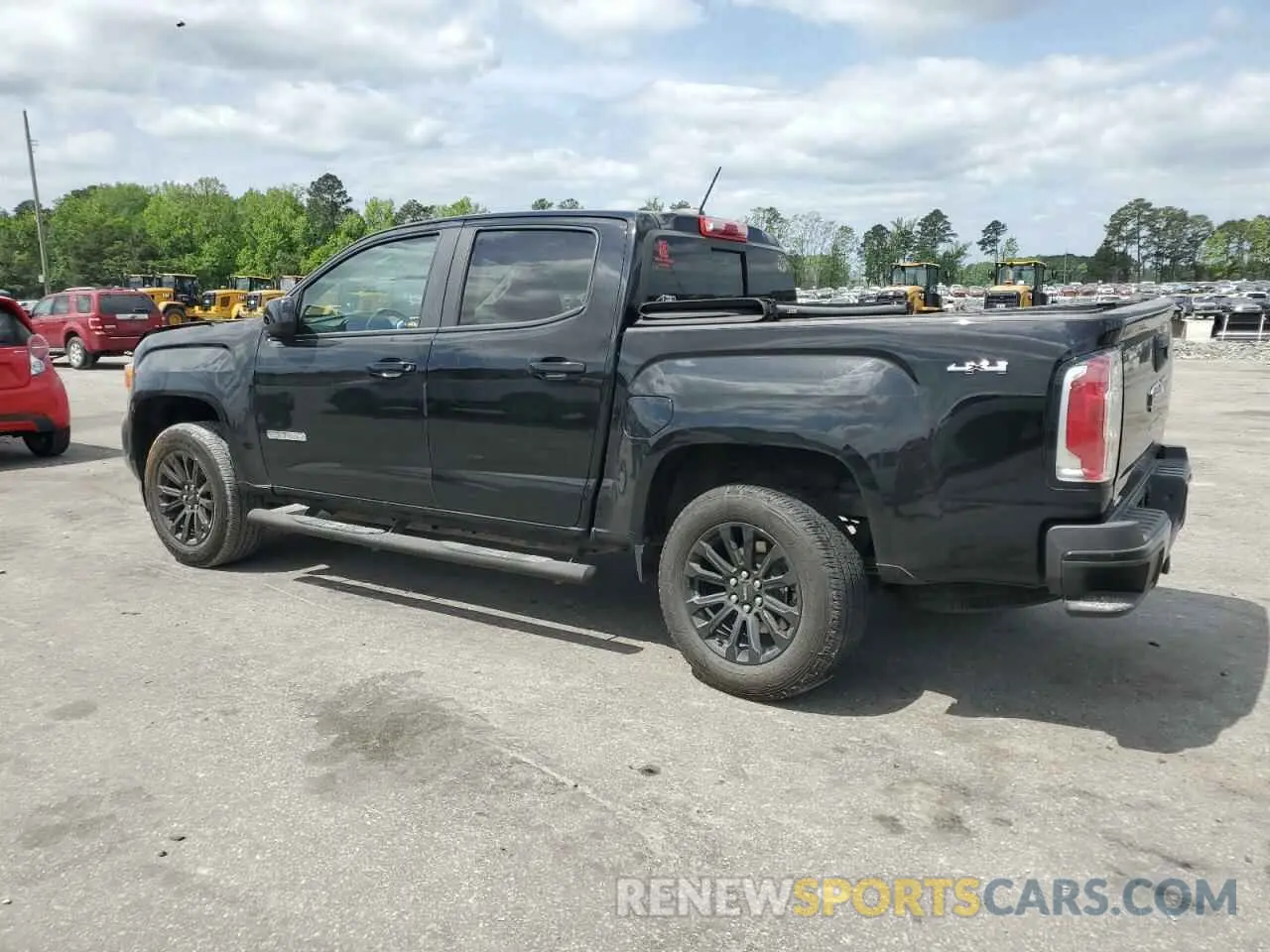 2 Фотография поврежденного автомобиля 1GTG6CEN9M1203780 GMC CANYON 2021