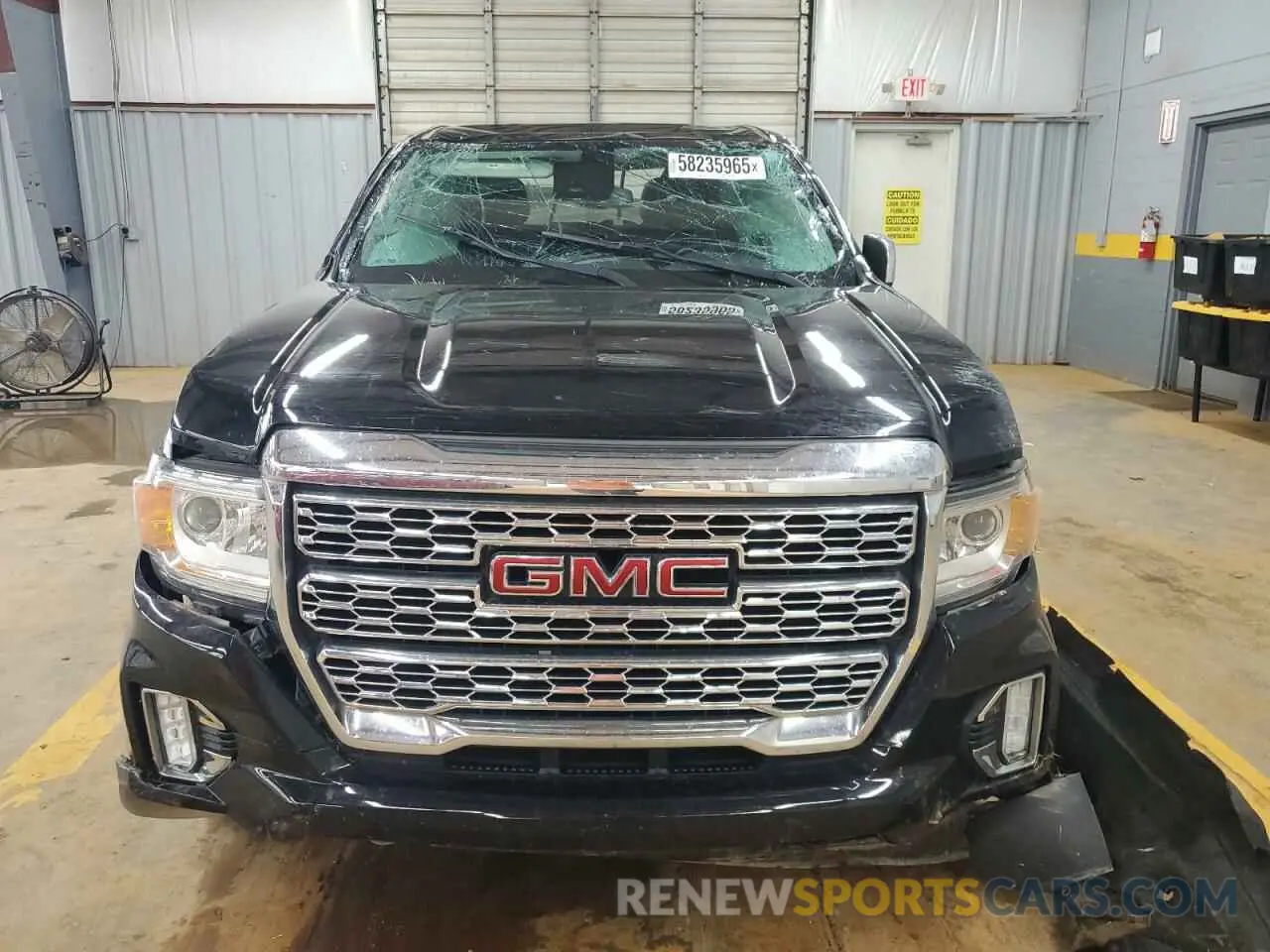 5 Photograph of a damaged car 1GTG6EEN9M1101827 GMC CANYON 2021