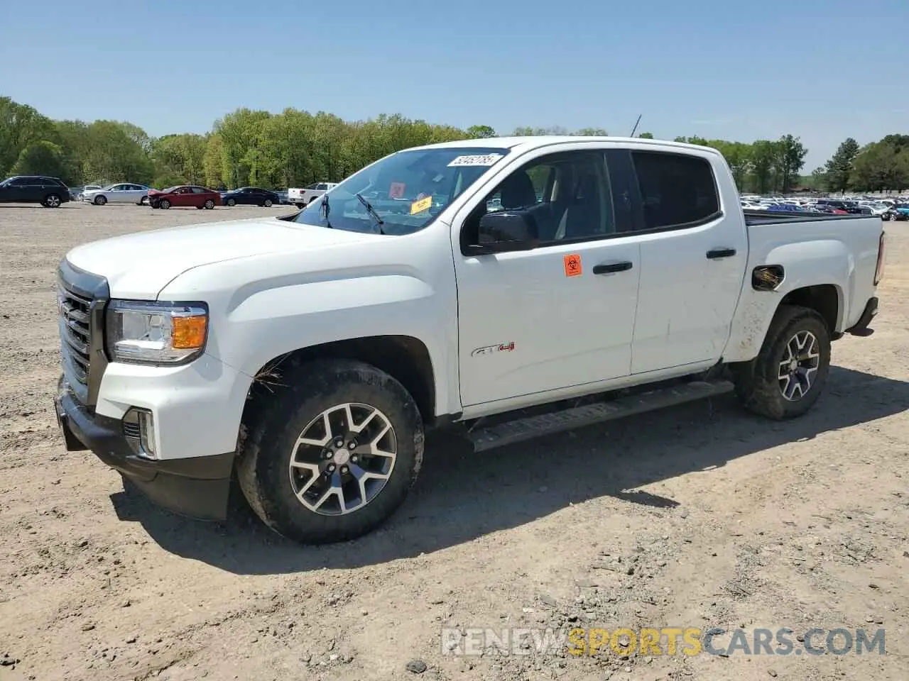 1 Фотография поврежденного автомобиля 1GTG6FEN5M1118081 GMC CANYON 2021
