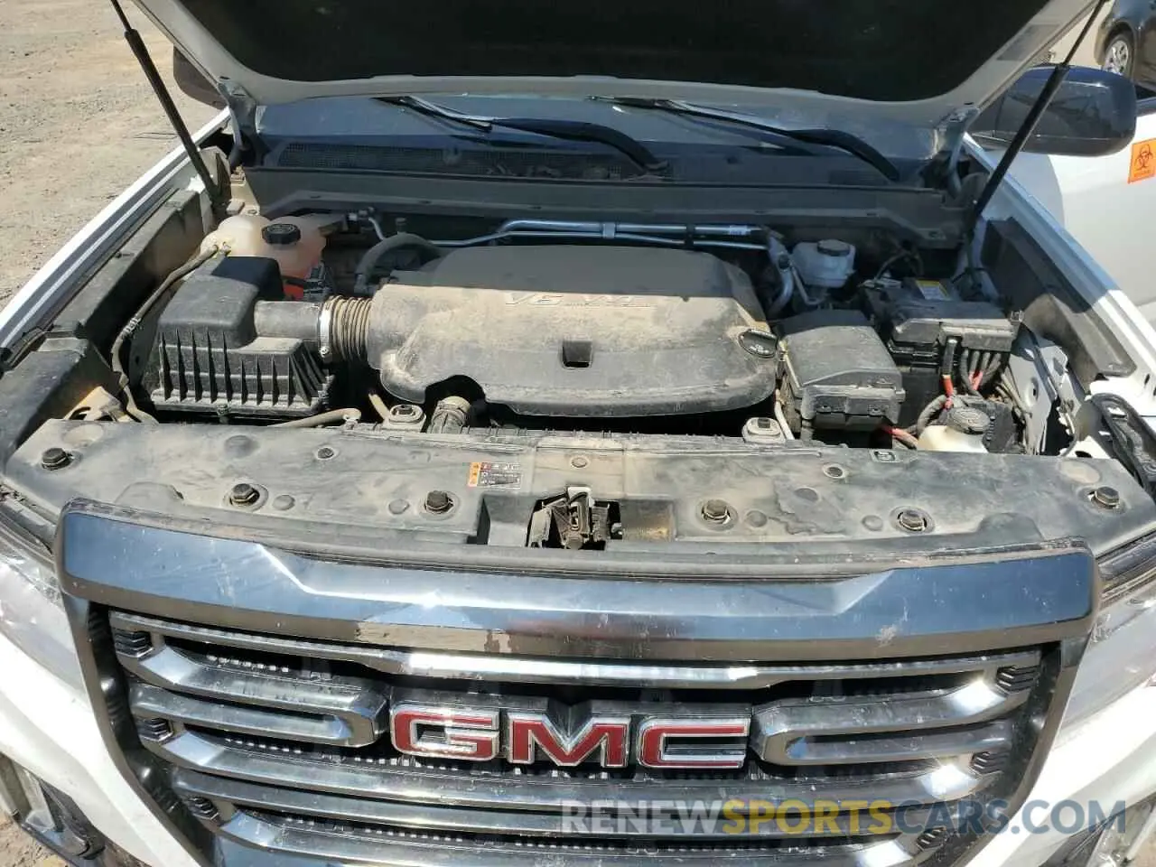 11 Фотография поврежденного автомобиля 1GTG6FEN5M1118081 GMC CANYON 2021