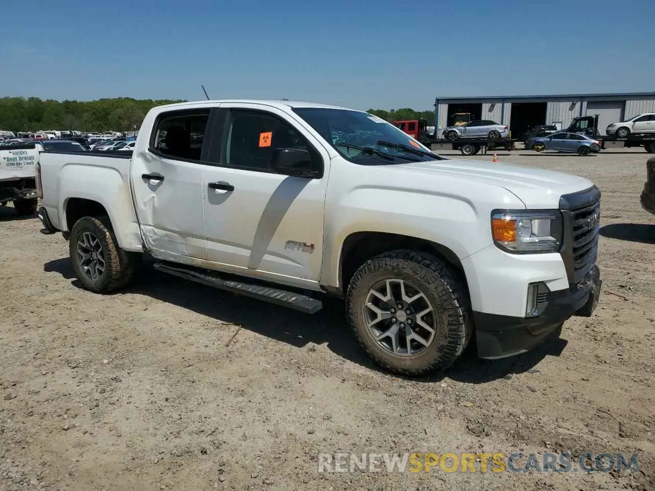 4 Фотография поврежденного автомобиля 1GTG6FEN5M1118081 GMC CANYON 2021