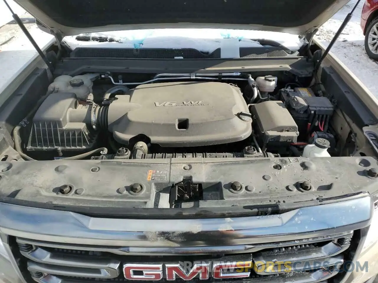 11 Photograph of a damaged car 1GTG6FEN8M1157828 GMC CANYON 2021