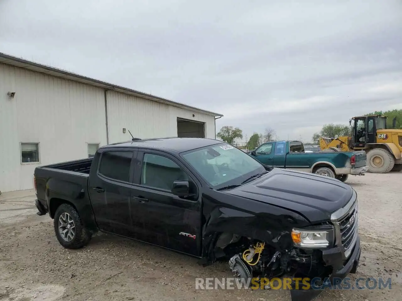 4 Фотография поврежденного автомобиля 1GTG6FEN9M1192443 GMC CANYON 2021