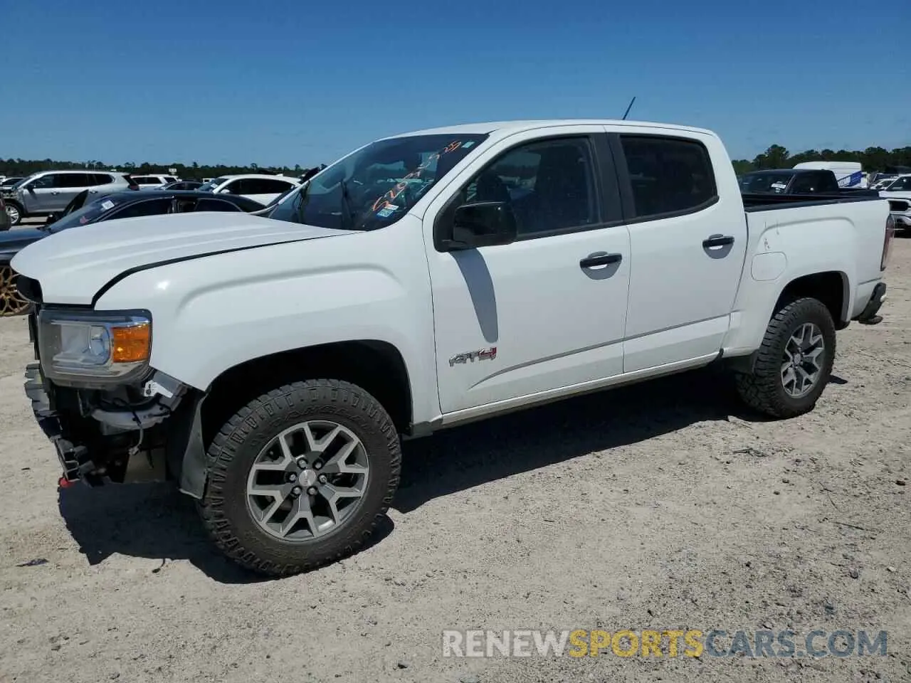 1 Фотография поврежденного автомобиля 1GTG6FENXM1158530 GMC CANYON 2021