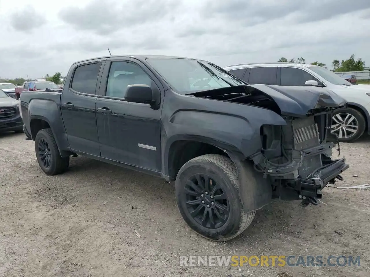 4 Фотография поврежденного автомобиля 1GTG5BEN4N1284136 GMC CANYON 2022
