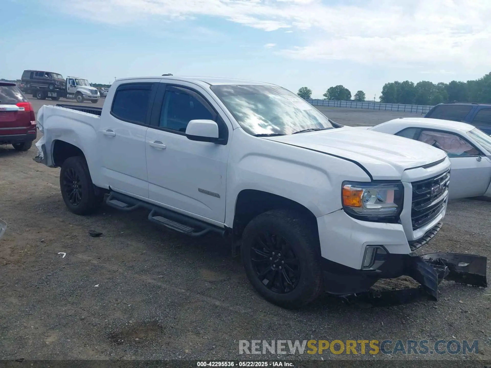 1 Фотография поврежденного автомобиля 1GTG5CEN0N1201355 GMC CANYON 2022