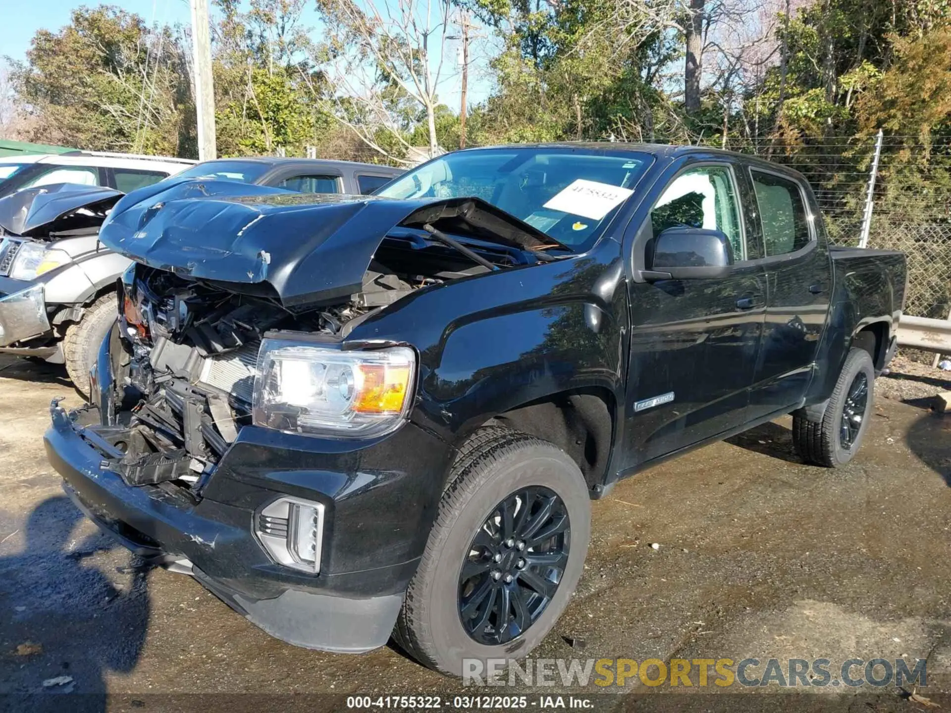 2 Photograph of a damaged car 1GTG5CEN1N1296346 GMC CANYON 2022