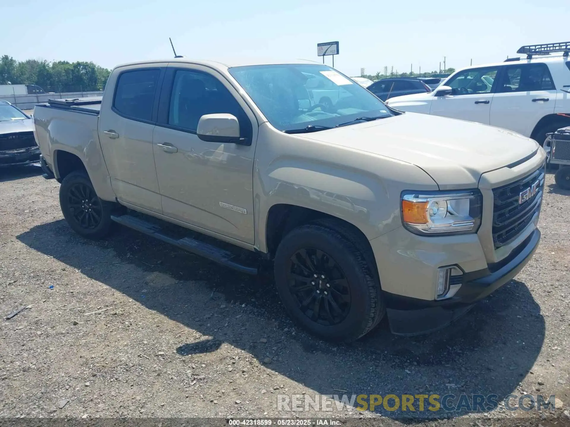1 Фотография поврежденного автомобиля 1GTG6CEN7N1255314 GMC CANYON 2022