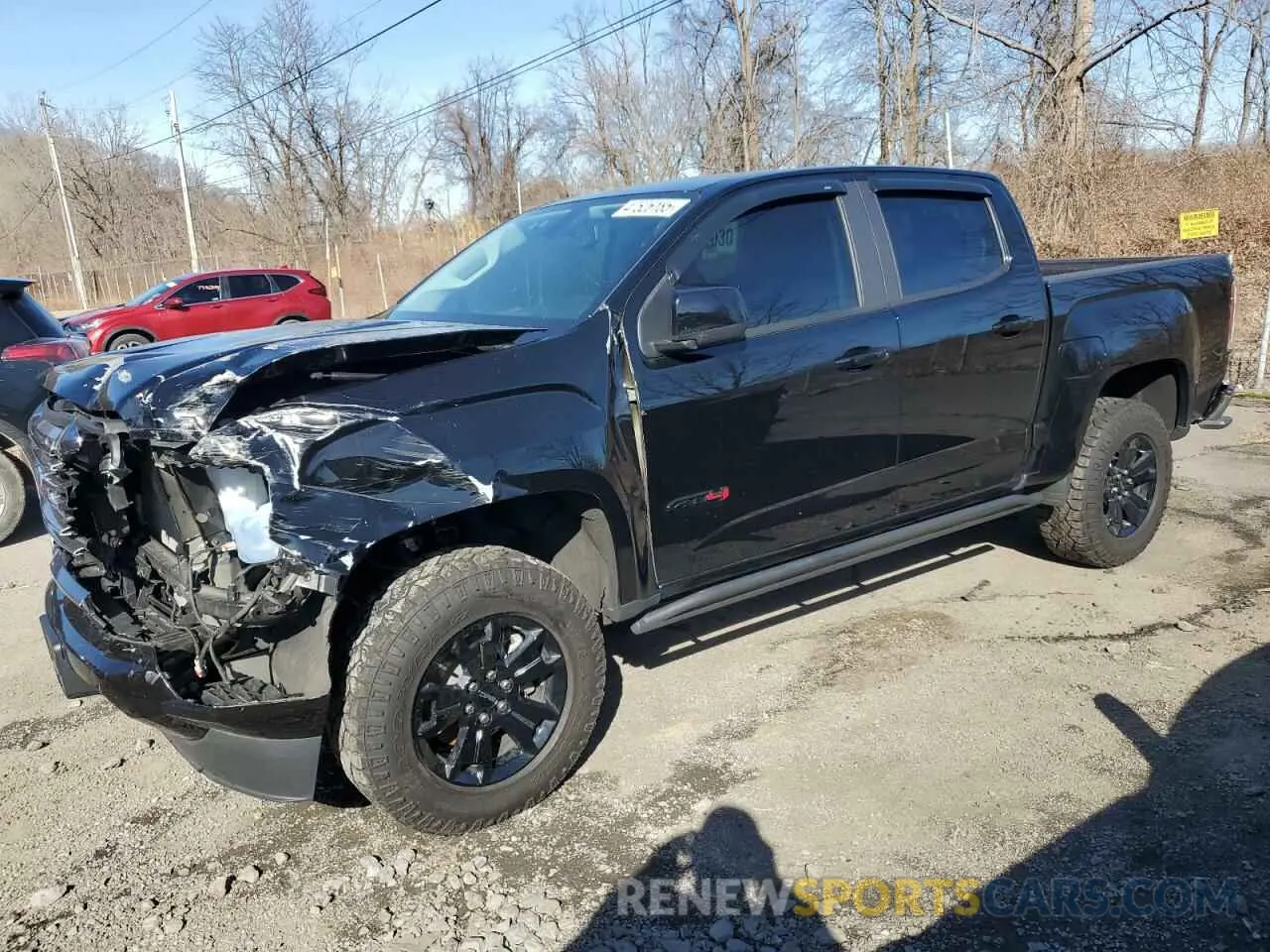 1 Photograph of a damaged car 1GTG6FEN0N1297924 GMC CANYON 2022