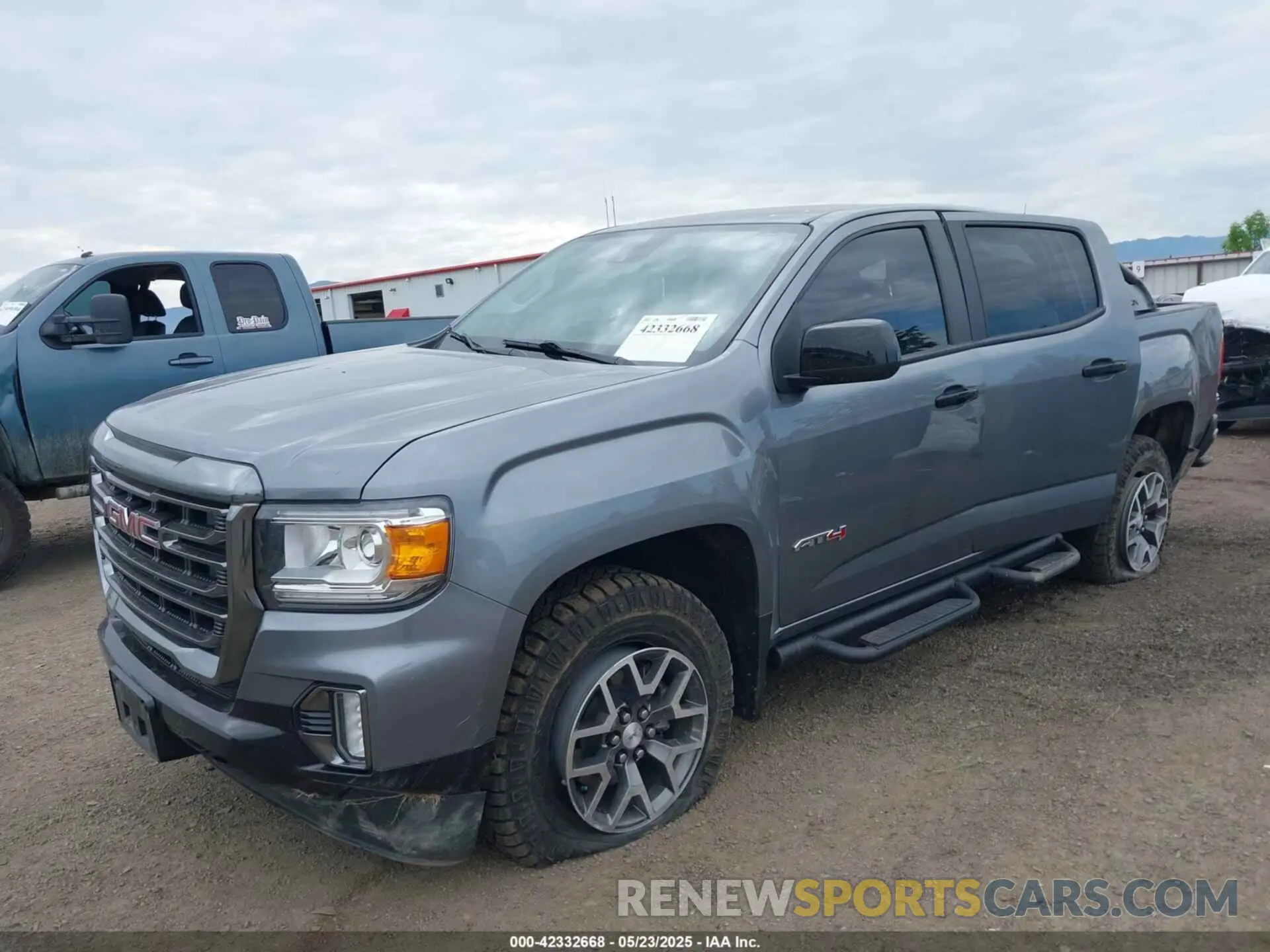 2 Фотография поврежденного автомобиля 1GTG6FEN2N1124793 GMC CANYON 2022