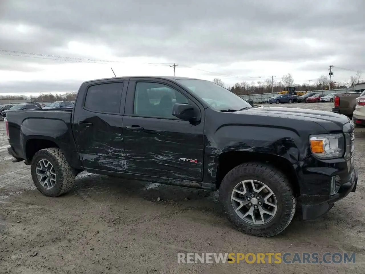 4 Фотография поврежденного автомобиля 1GTG6FEN5N1279158 GMC CANYON 2022