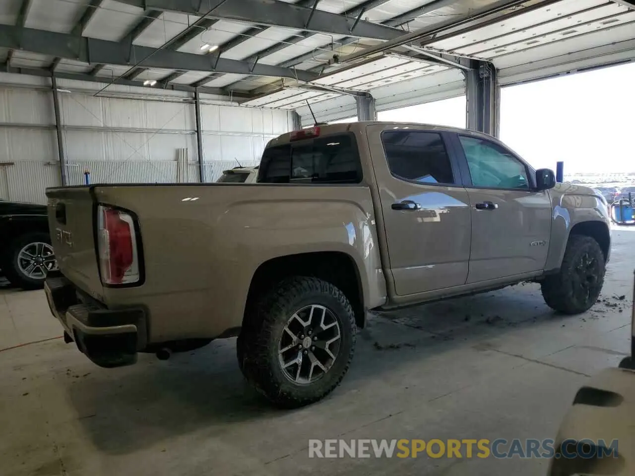 3 Фотография поврежденного автомобиля 1GTG6FENXN1283495 GMC CANYON 2022