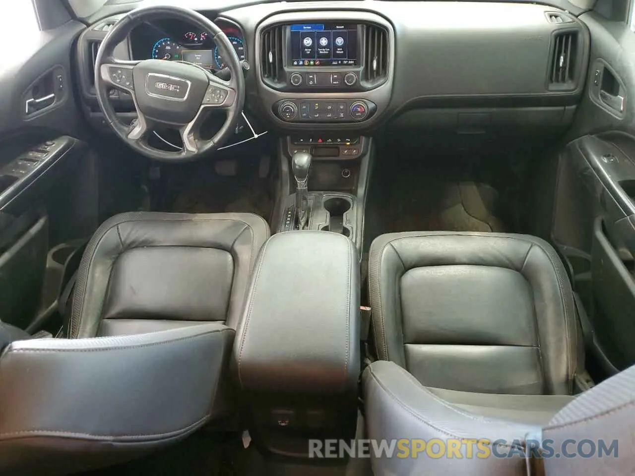 8 Фотография поврежденного автомобиля 1GTG6FENXN1283495 GMC CANYON 2022