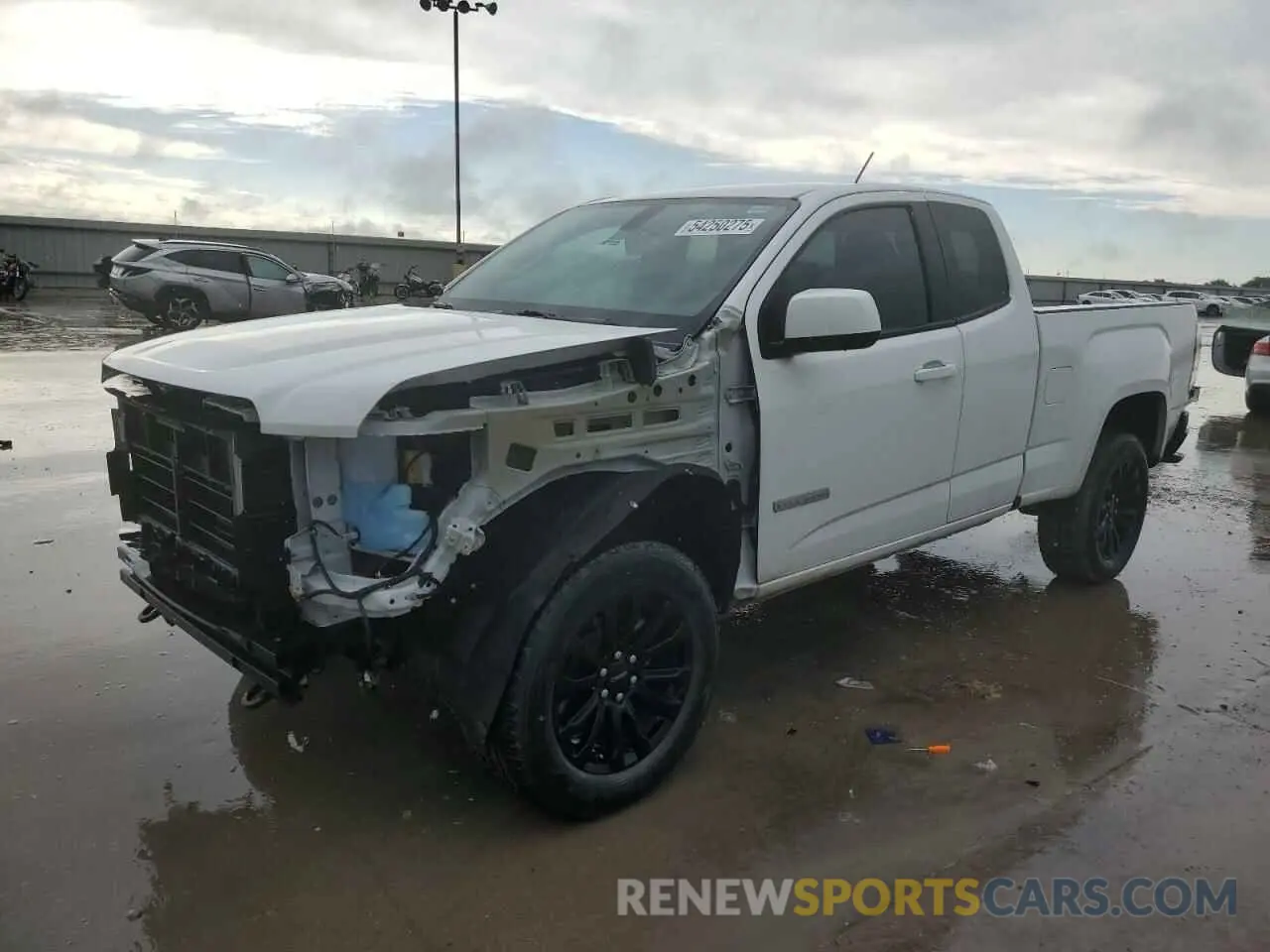 1 Photograph of a damaged car 1GTH5CEA7N1321137 GMC CANYON 2022
