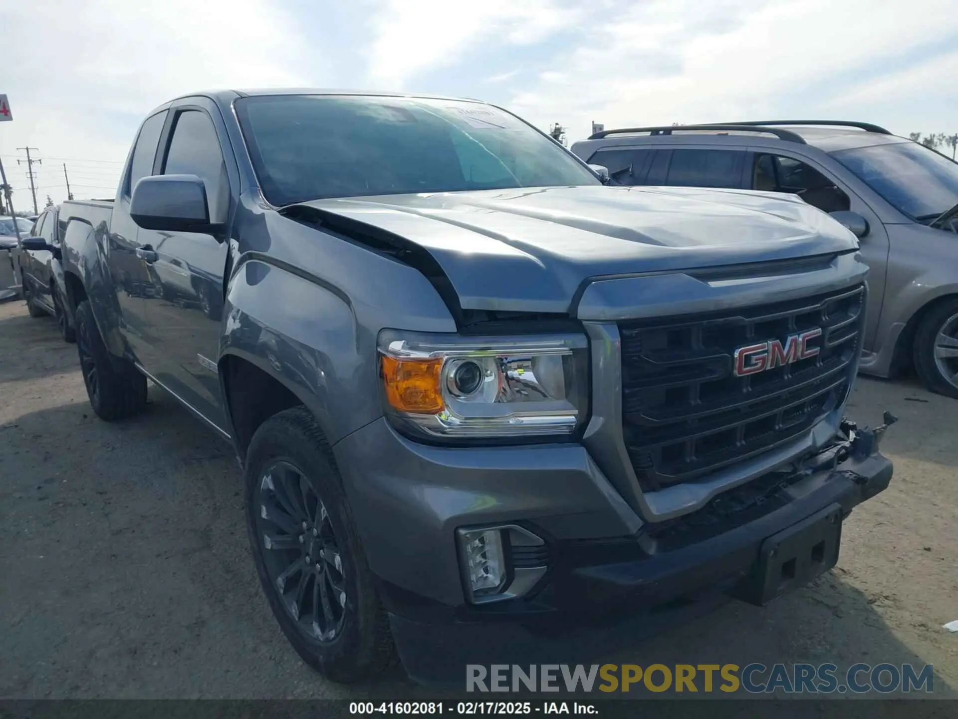 1 Photograph of a damaged car 1GTH5CEN2N1277034 GMC CANYON 2022